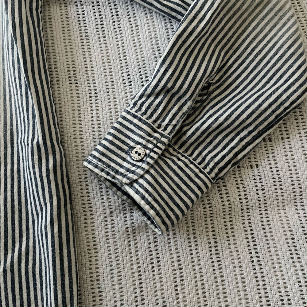 Current Elliott Striped Button Up - image 4